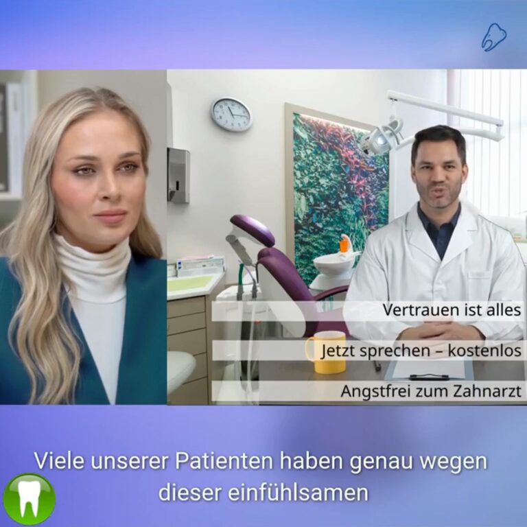 Zahnarztangst? Einfühlsame Hilfe auf Deutsch