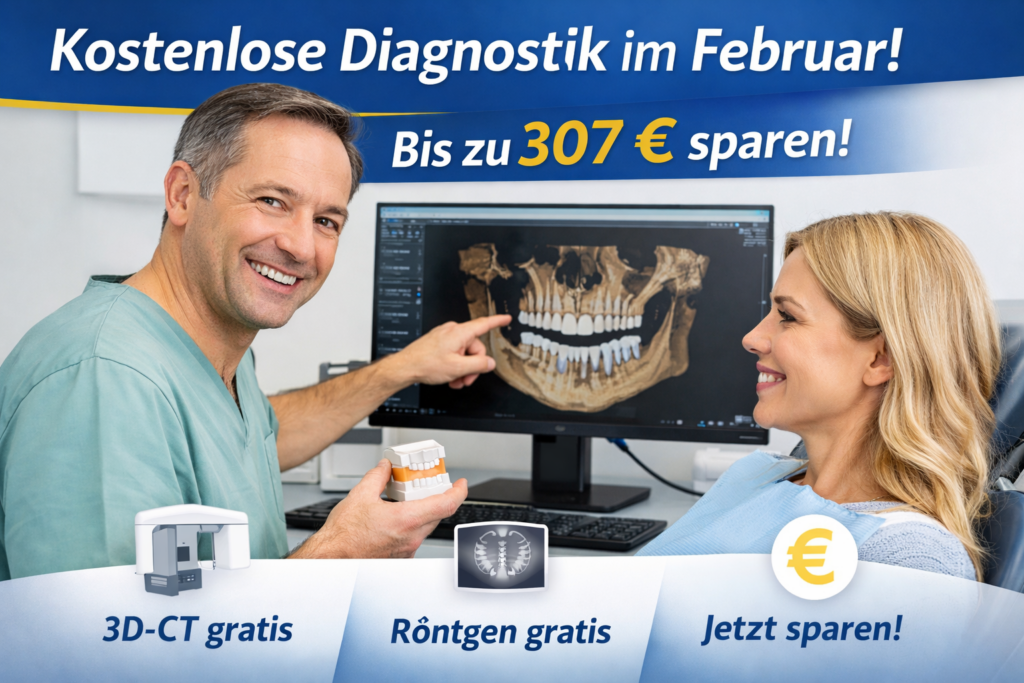 Kostenlose Diagnostik Aktion beim Zahnarzt in Budapest – CT und Röntgen sparen