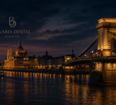 Cinematic Budapest Nachtansicht für Bavaria Dental Stories