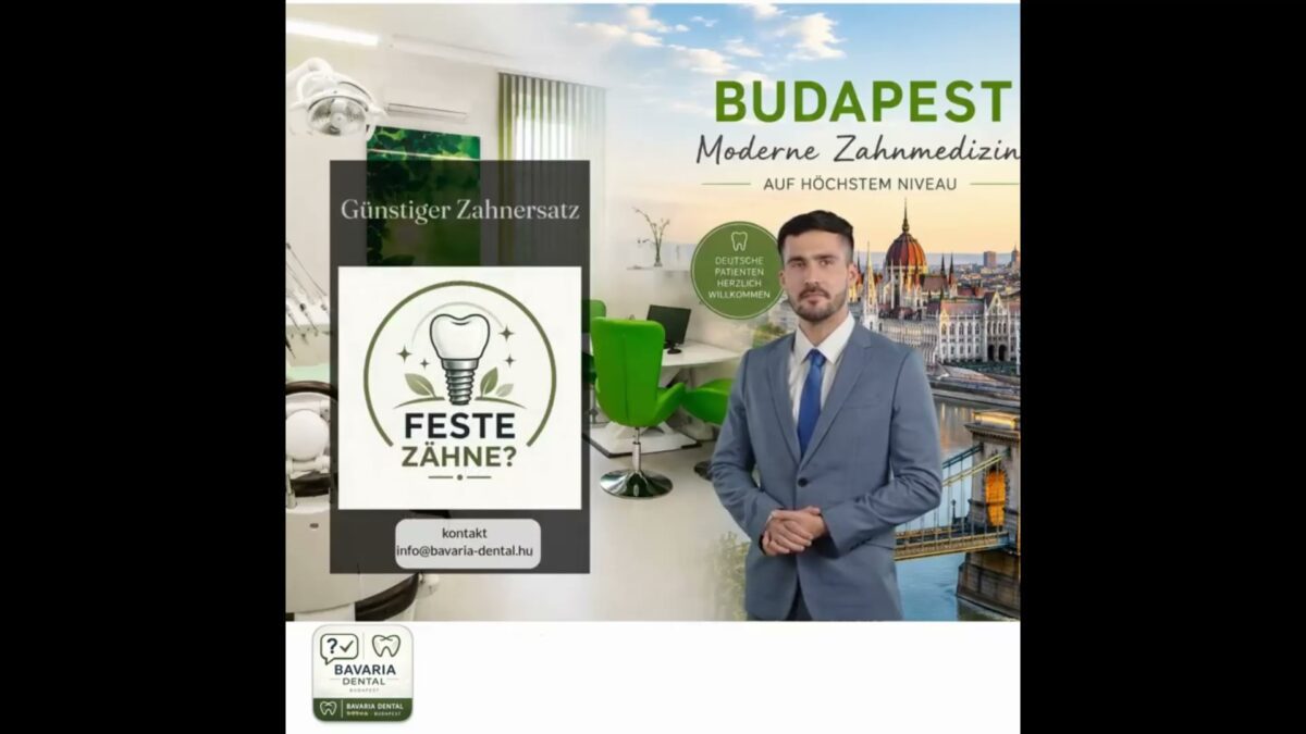 Zahnersatz in Budapest – Qualität und Kosten vergleichen
